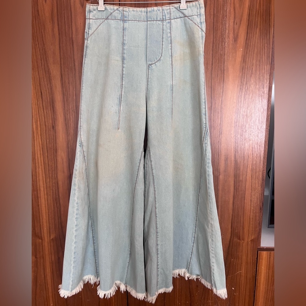 Chloe Distressed Bell Bottoms